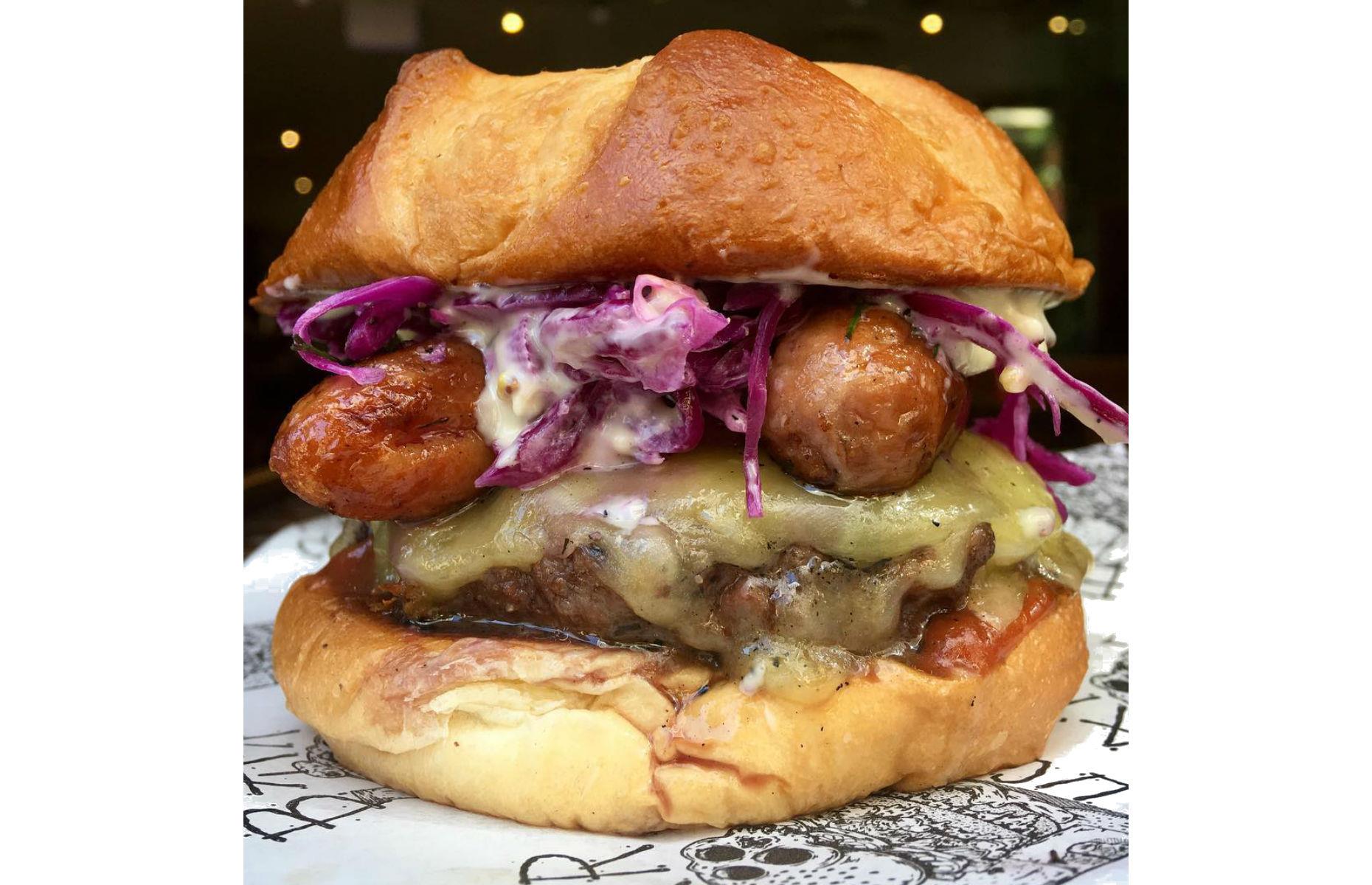 Oktoberfest burger 